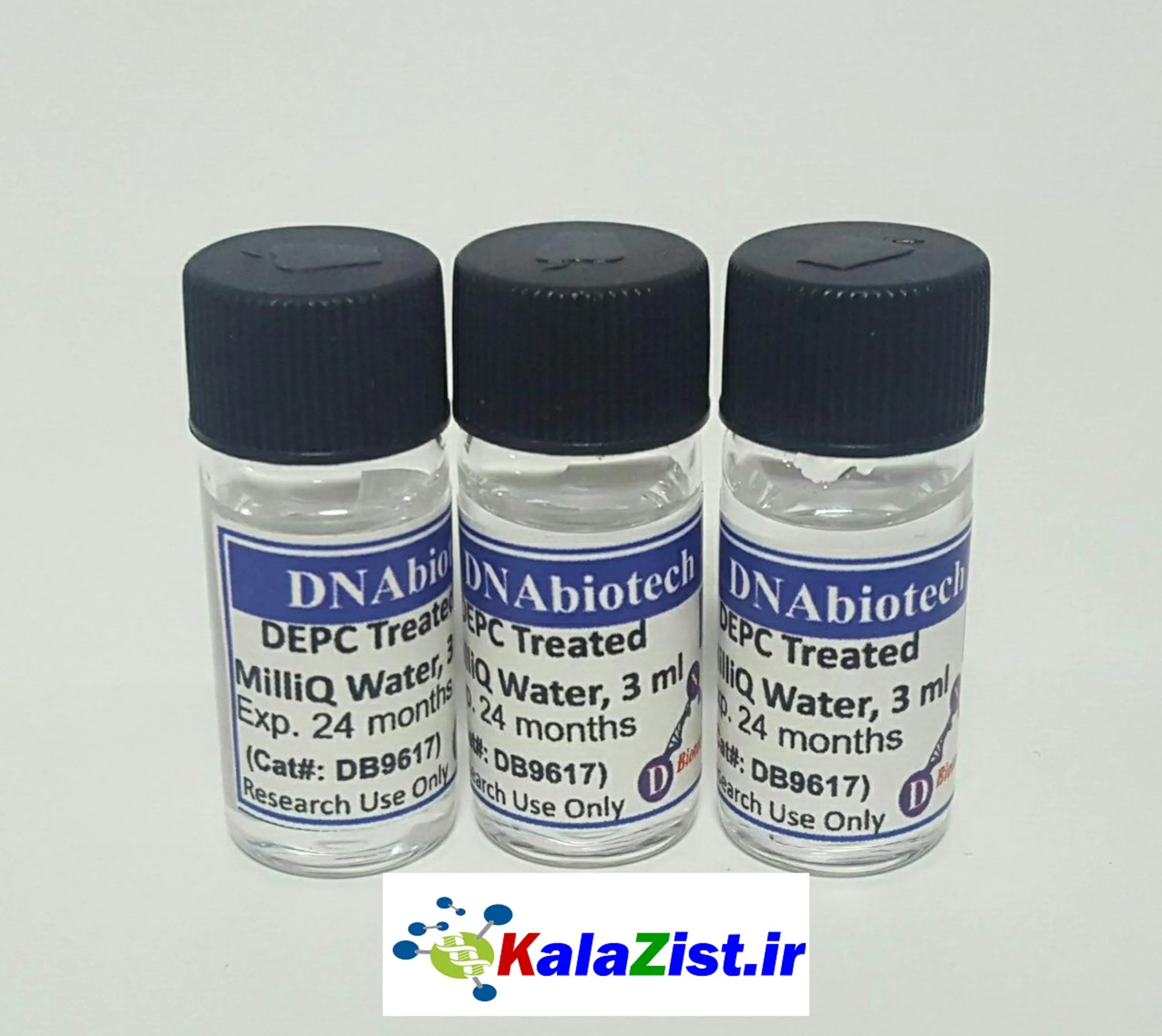 DEPC Treated Milli-Q Water 3 ml کالا زیست kalazist DEPC Treated Milli-Q Water 3 ml کالا زیست kalazist